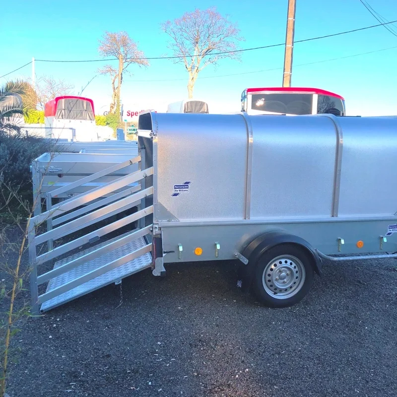 Ifor Williams P7e Viehanhänger, einachsig, Innenhöhe 1,12 m – Bild 4