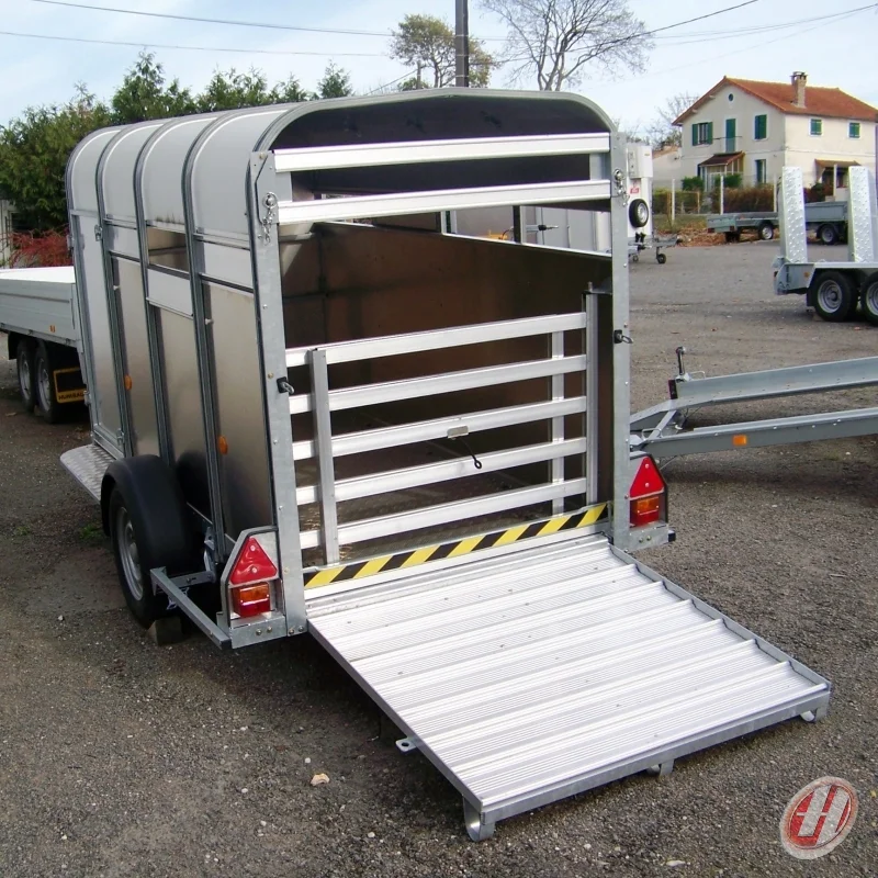 Ifor Williams P8G Viehanhänger, einachsig, Innenhöhe 1,50 m – Bild 2