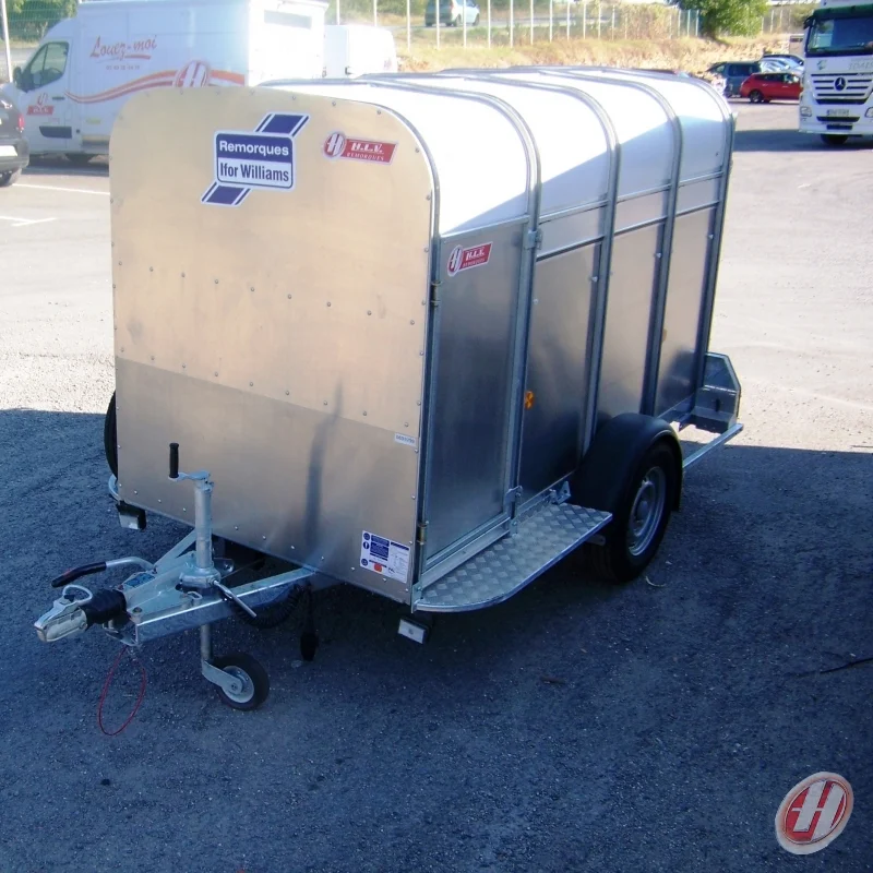 Ifor Williams P8G Viehanhänger, einachsig, Innenhöhe 1,50 m – Bild 3