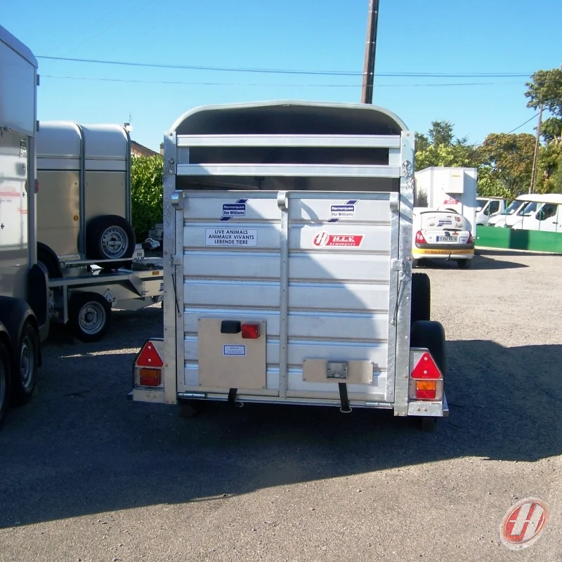 Ifor Williams P8G Viehanhänger, einachsig, Innenhöhe 1,50 m – Bild 4