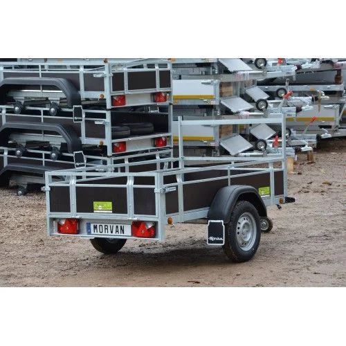 Kerenzo Holzanhänger 222×128 cm, Einachse, zGG 500 kg – Bild 3