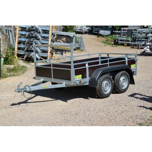 Kerenzo Holzanhänger 254×128 cm, Doppelachse, zGG 500 kg