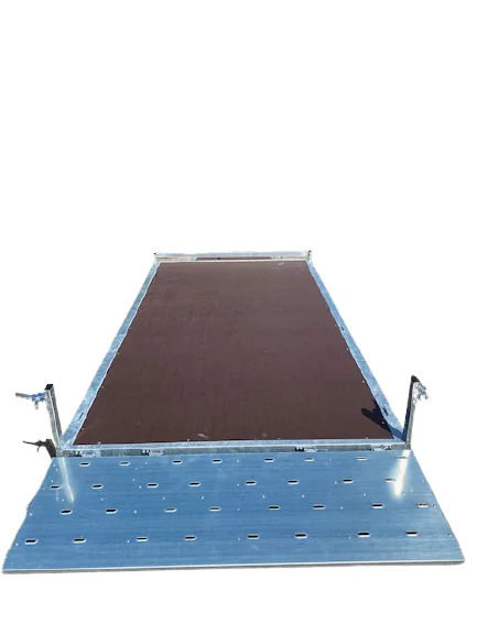 Plattformanhänger ÉRDÉ PLBH 340 – 3,45 x 1,85 m – zGG 1350 kg – Bild 3