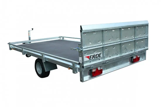 Plattformanhänger ÉRDÉ PLBH 340 – 3,45 x 1,85 m – zGG 1350 kg – Bild 4