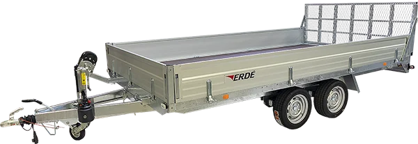 Plattformanhänger ÉRDÉ PLBH 340 – 3,45 x 1,85 m – zGG 1350 kg – Bild 5