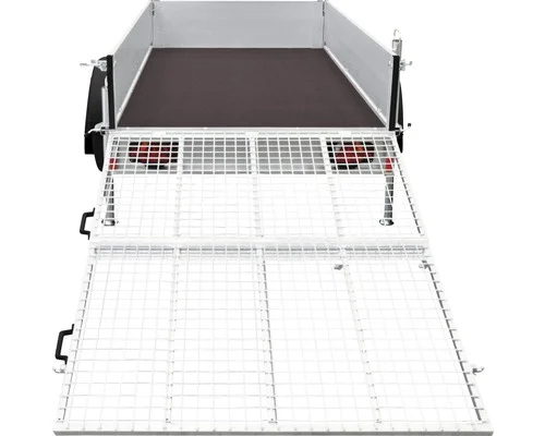 Humbaur Einachsanhänger Alumaster Top Loader, gebremst, max. 1.300 kg – Bild 3