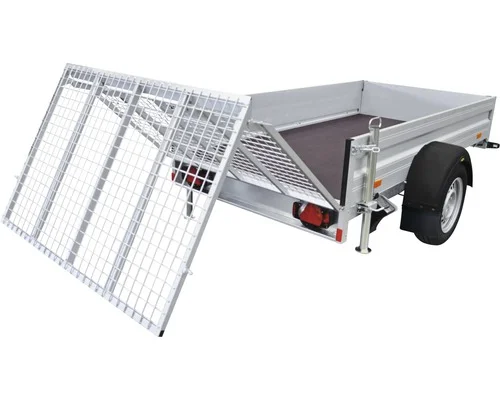 Humbaur Einachsanhänger Alumaster Top Loader, gebremst, max. 1.300 kg – Bild 4