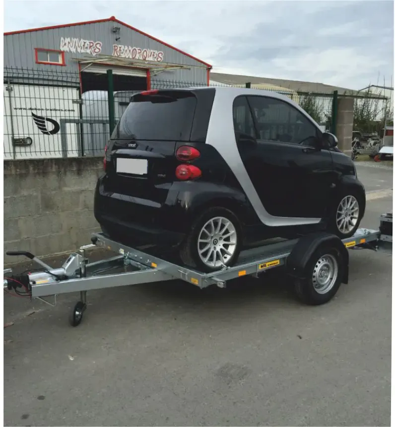 Mini-Autotransportanhänger PV 1300 kg gebremst LA2618SF1300 – Bild 4