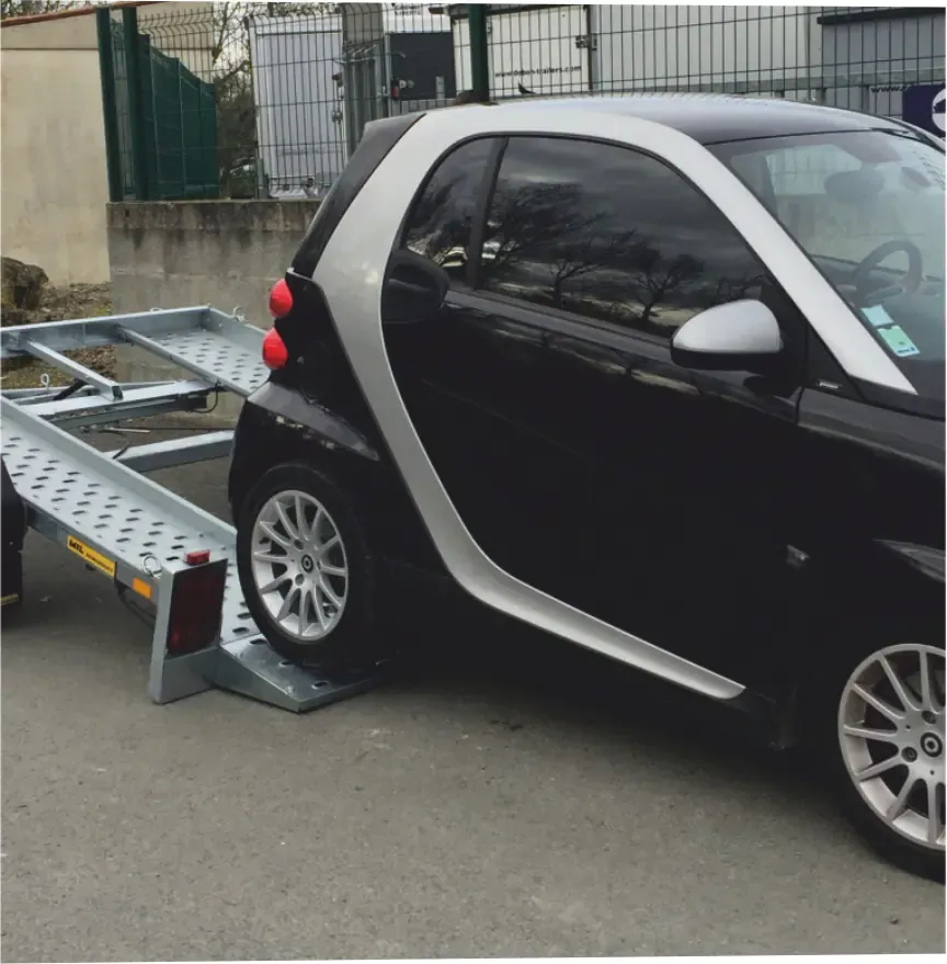 Mini-Autotransportanhänger PV 1300 kg gebremst LA2618SF1300 – Bild 3